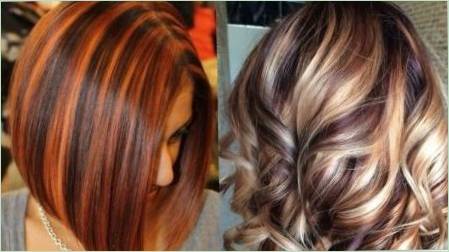Divatos színek a haj színezéséhez: Jellemzők, kiválasztási tippek