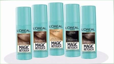 Festék spray a haj L Oreal: érvek, ellenérvek és tippek a használatát