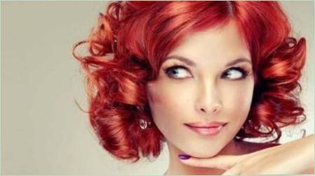 Rövid vörös haja: kinek illik, és hogyan kell festeni?