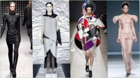 Jellemzők futurisztikus ruhák