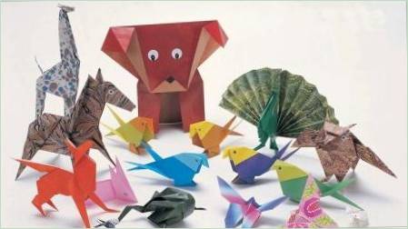 Hogyan készítsünk állatokat az origami papírba?