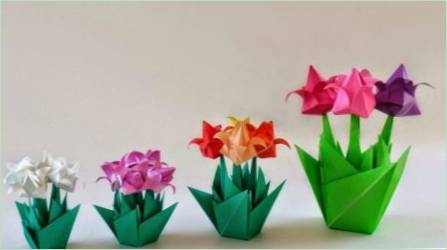 Összecsukható origami anya
