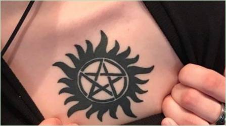 Mindent a Tattoo  Pentagram 