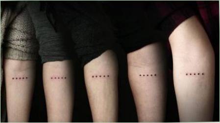 Mit jelent a tetoválás pontok és mit történne?