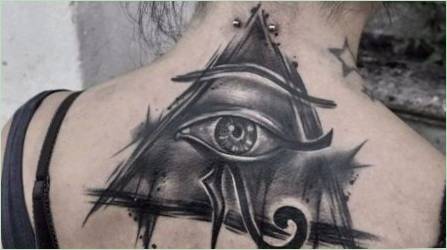 Tattoo  Eye Mountain 