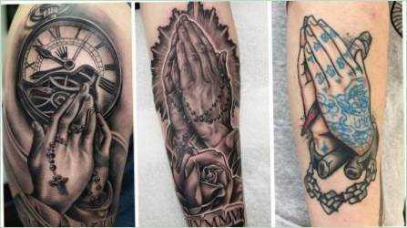 Tattoo  Hands Imádkozó 