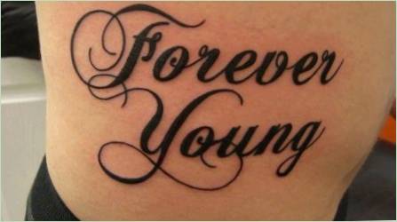 Tattoo örökké fiatal 