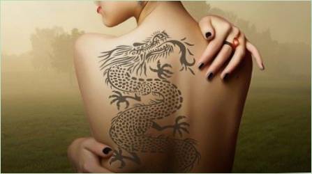 Tattoo a japán sárkány