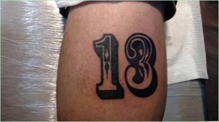 Tetoválás a számmal 13
