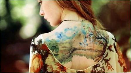 Tetoválás a természet képével