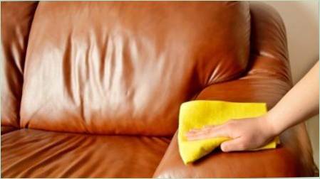 Hogyan csökken a fogantyút a bőr kanapé?
