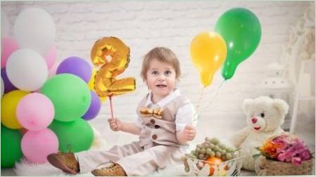 Hogyan ünneplik a születésnapját egy gyermek 2 éves?